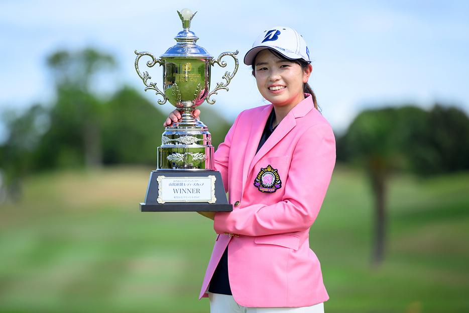 木下彩が5年ぶりの下部ツアー2勝目(Kenta HaradaJLPGA via Getty Images)