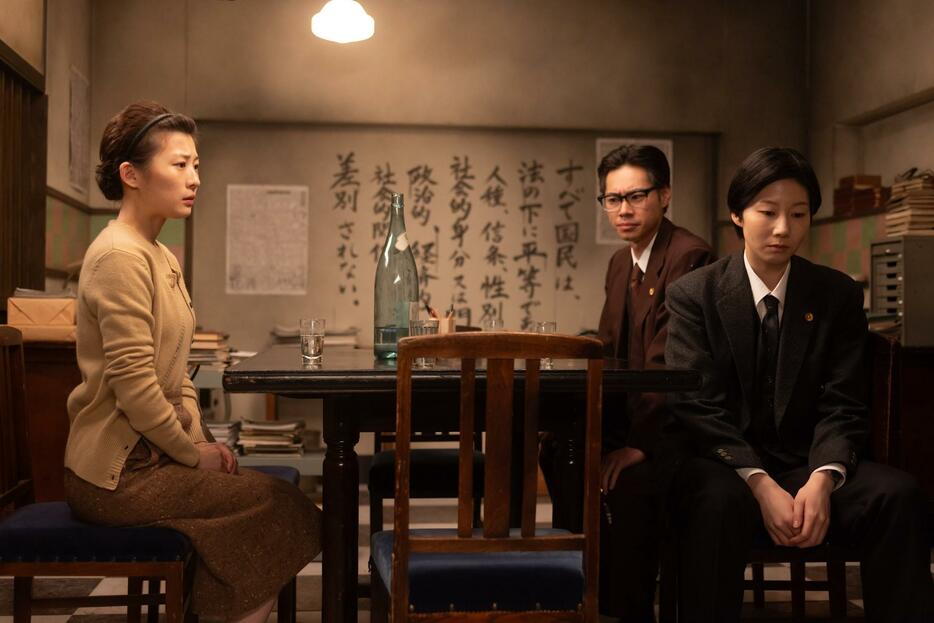 NHK連続テレビ小説「虎に翼」第117回の一場面 （C）NHK