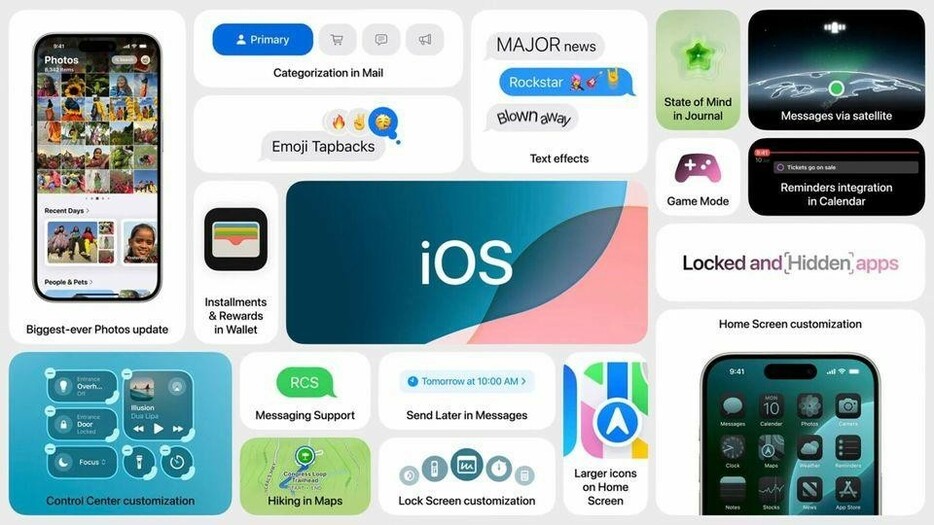 iOS 18、細かいけど満足度が上がる新機能12選