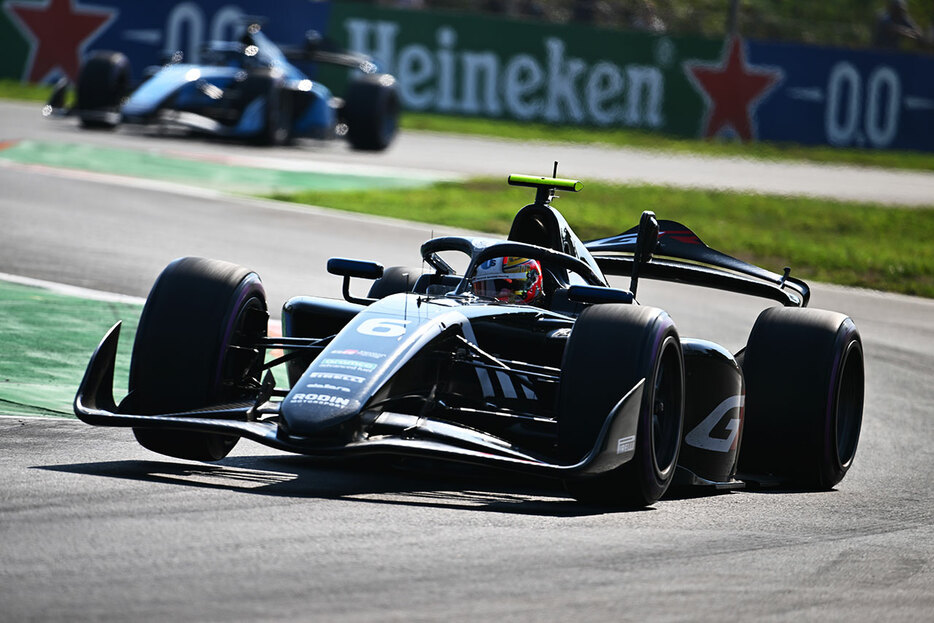 2024年FIA F2第11戦モンツァ 宮田莉朋（ロダン・モータースポーツ／TGR WECチャレンジプログラム）