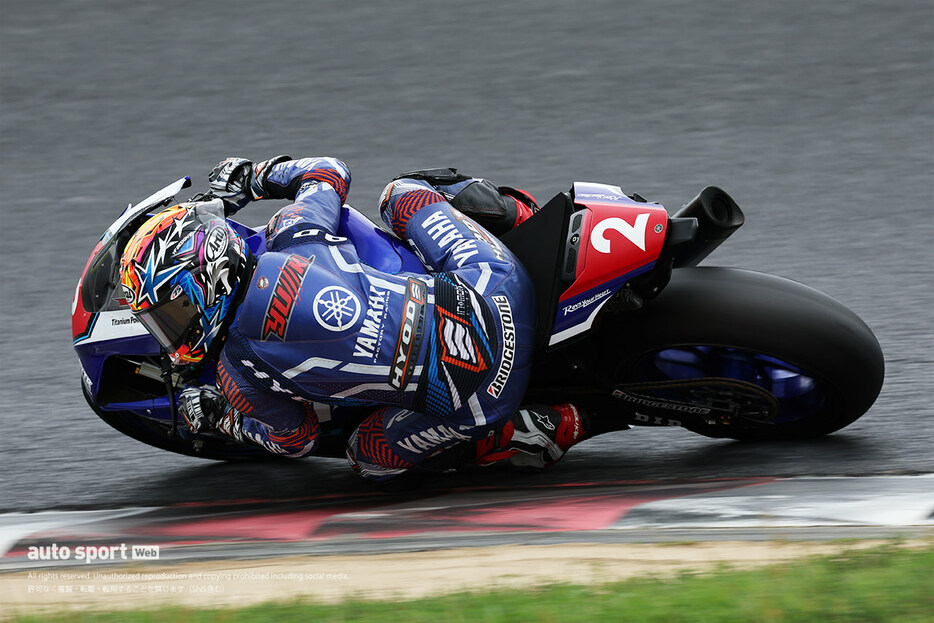 岡本裕生（YAMAHA FACTORY RACING TEAM 2）／2024全日本ロード第7戦岡山 JSB1000