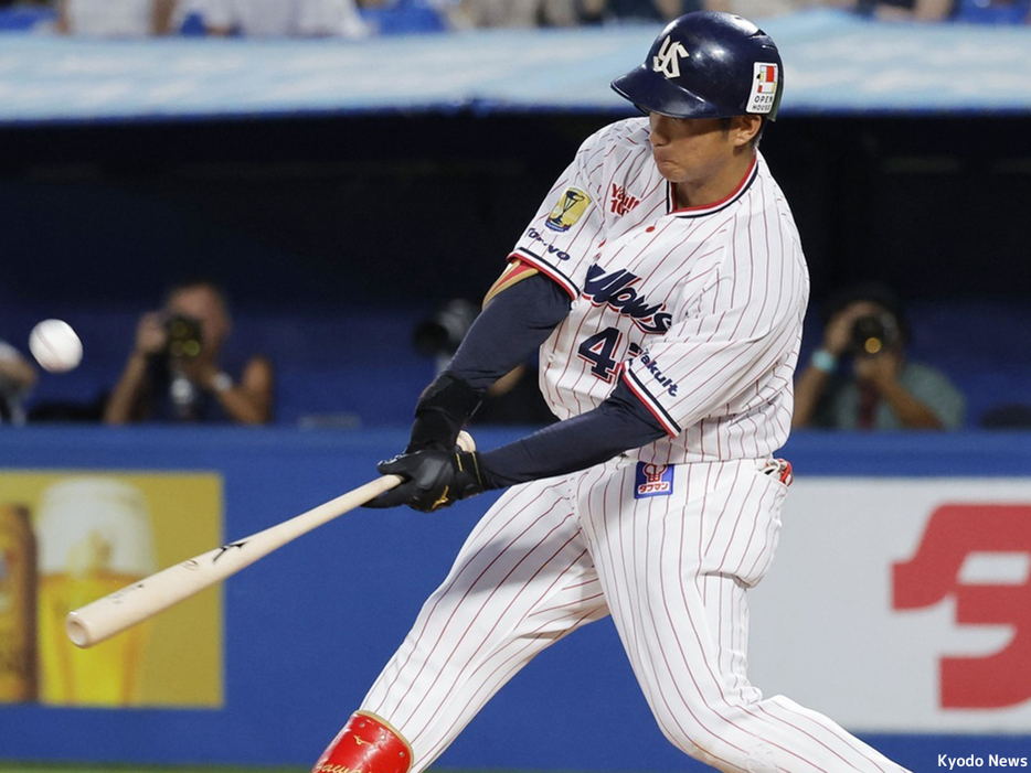 ヤクルト・澤井廉 (C) Kyodo News