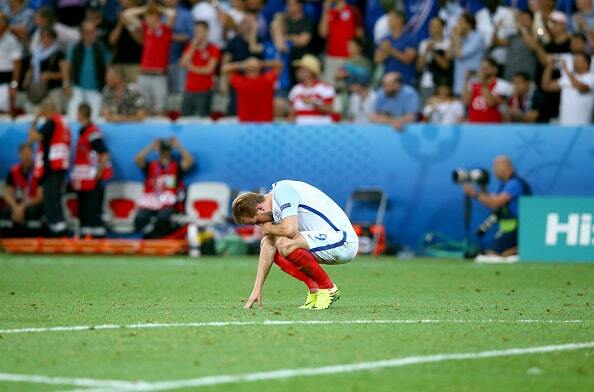 EURO2016でイングランドは屈辱を味わった photo/Getty Images