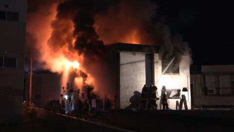 火事があった現場