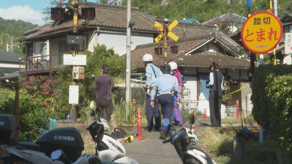 ＪＲ山陽本線 列車と接触した男性死亡　広島市西区