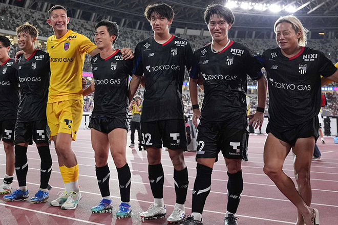 名古屋に快勝したFC東京。写真：サッカーダイジェスト