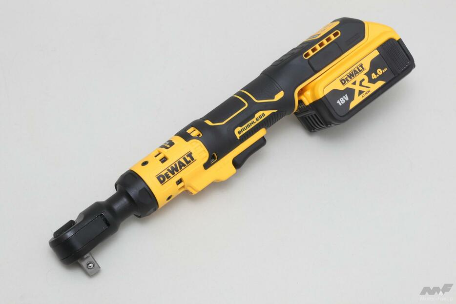 DEWALT『18V XR ブラシレス・ラチェットレンチ　DCF512N（価格：4万700円/バッテリー別/税込）』