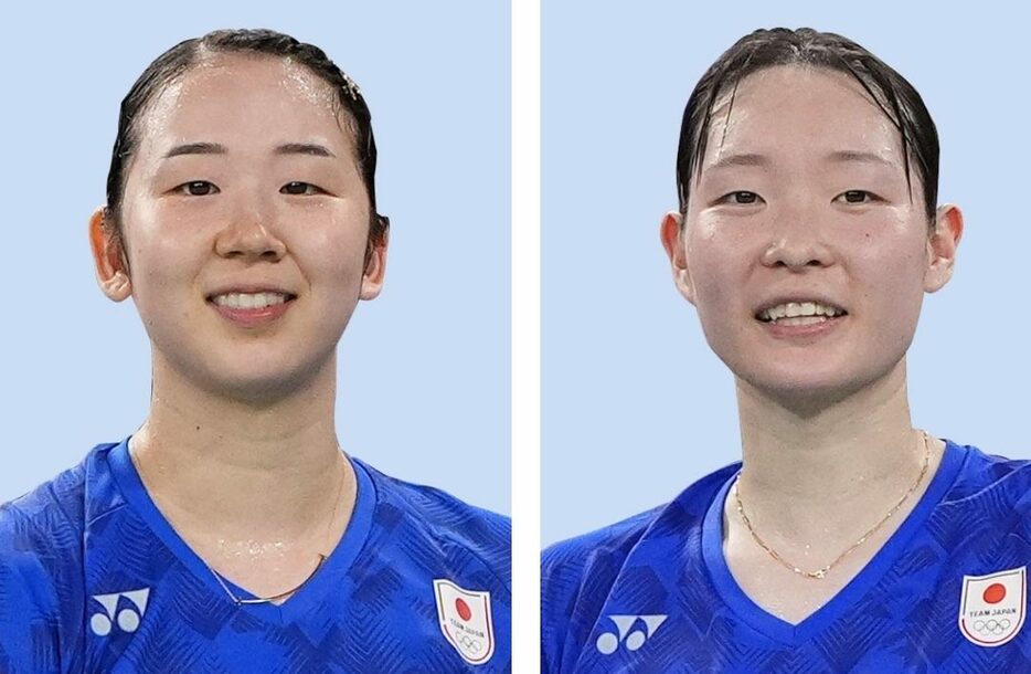 永原和可那（左）、松本麻佑