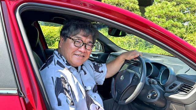 愛車とともに人生を振り返ったカンニング竹山さん