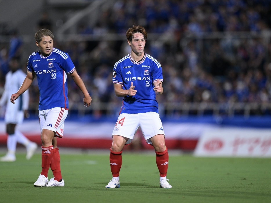 2ゴールを挙げたFW植中朝日(J.LEAGUE)