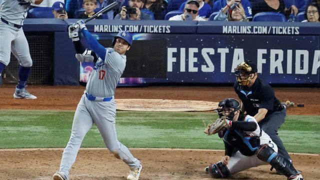 3連続ホームランを記録したドジャースの大谷翔平選手(写真：USA TODAY Sports/ロイター/アフロ)