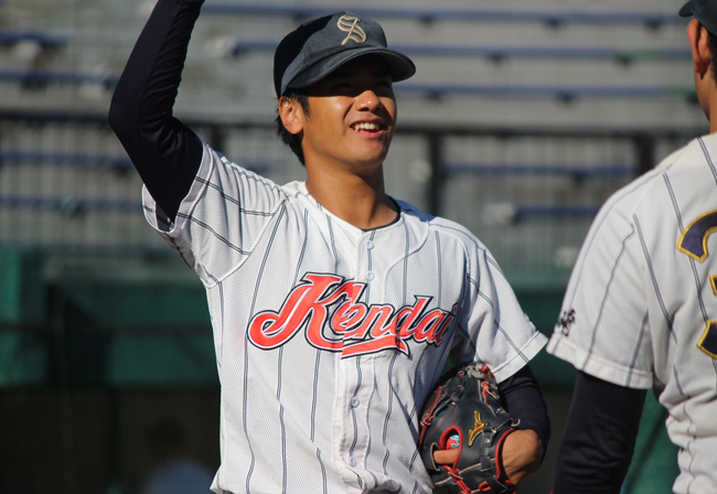 長崎県立大・出口勝太投手（4年＝五島出身）