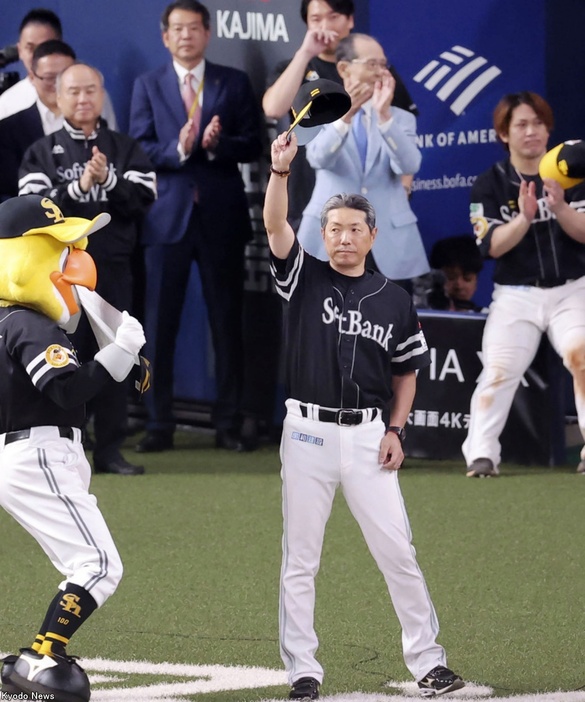 ソフトバンク・小久保裕紀監督  (C)Kyodo News