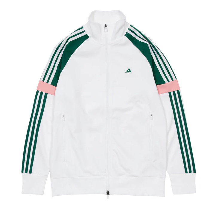 adidas Golf／ツイストニットカラーブロックフルジップレトロジャケット（3色展開） ￥15,400