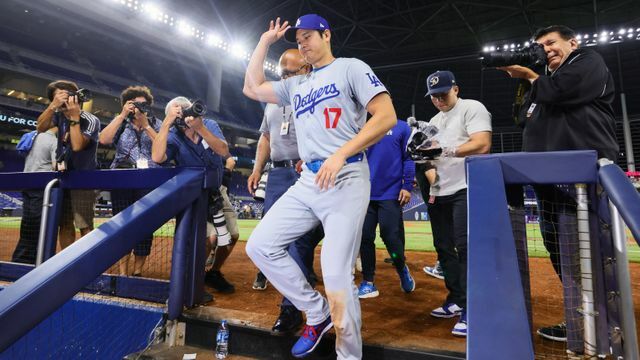 51HR51盗塁の“51-51”を達成したドジャースの大谷翔平選手(写真:USA TODAY Sports/ロイター/アフロ)