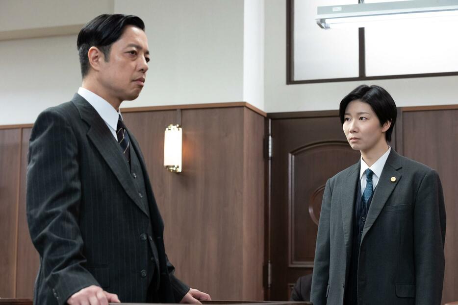 NHK連続テレビ小説「虎に翼」第112回の一場面 （C）NHK