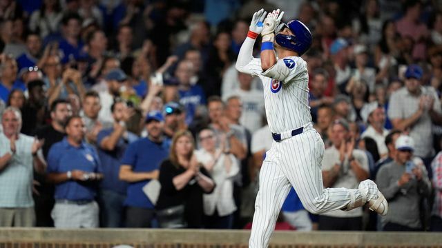 メジャーでのキャリアハイの21号を放ったカブスの鈴木誠也選手(写真：AP/アフロ)