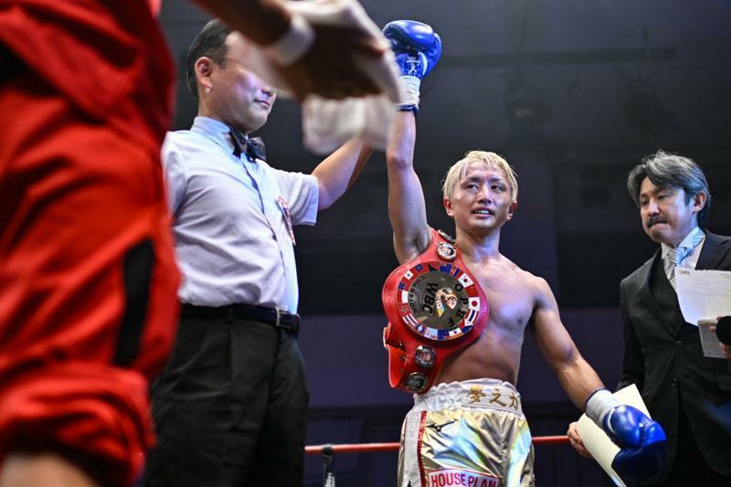 石井武志がOPBF東洋太平洋ミニマム級の新王者となった（写真・山口裕朗）