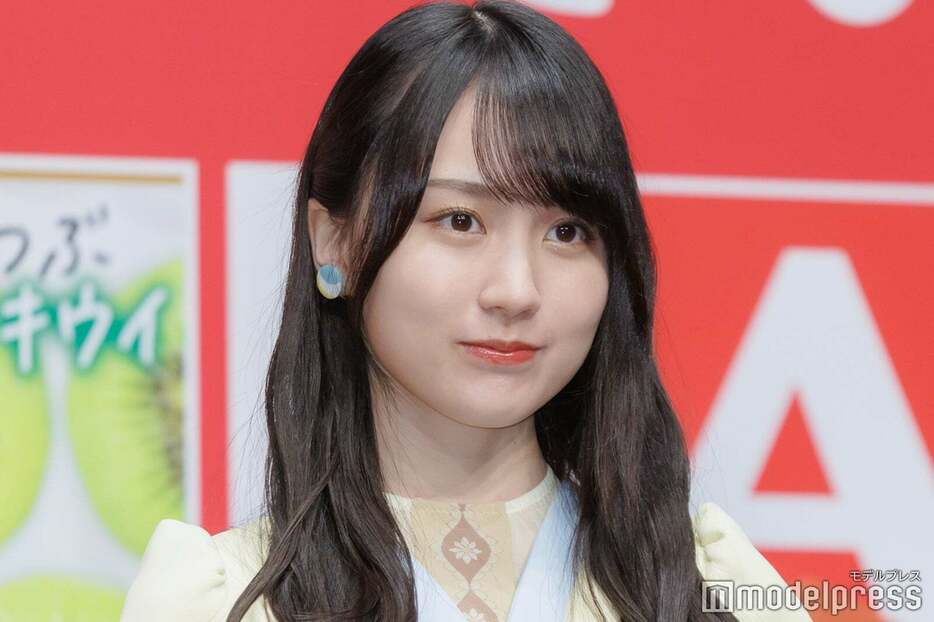 新CM発表会に出席した賀喜遥香