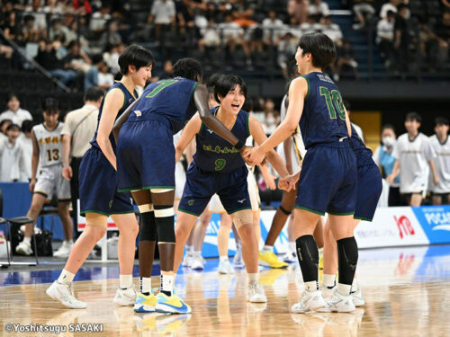 今夏のIHでは決勝まで勝ち上がった岐阜女子/写真は福岡IHのもの［写真］＝佐々木啓次