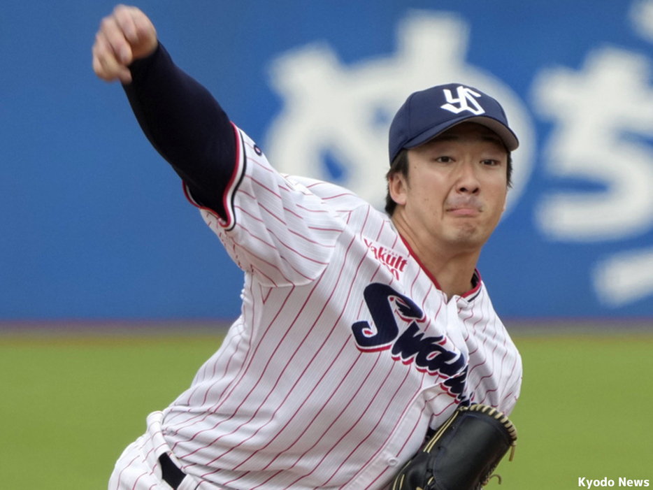 ヤクルト・吉村貢司郎 (C) Kyodo News