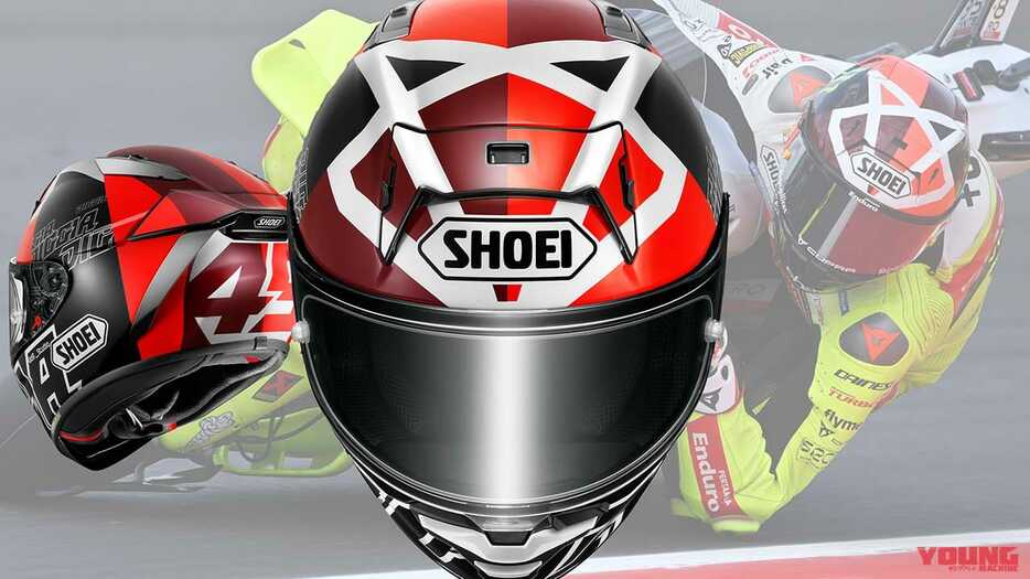 SHOEI「X-Fifteen」にMotoGP選手『ディジャ』のレプリカモデルが登場！