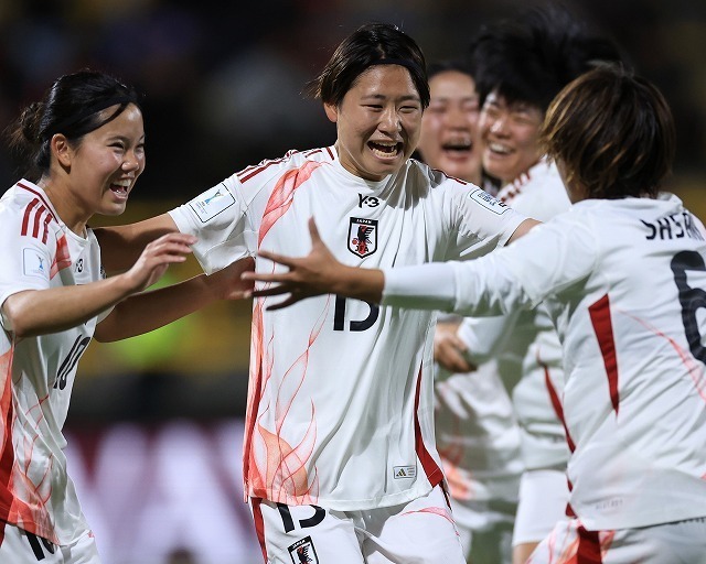 GS最終戦でオーストリアを２－０で破ったヤングなでしこ。（C）Getty Images