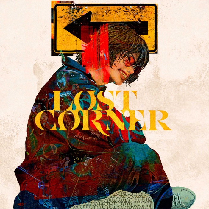 世界チャートを席巻中している米津玄師の最新アルバム「LOST　CORNER」のジャケット