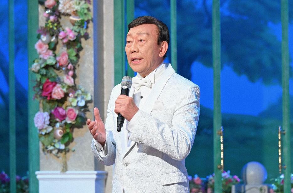 9月18日に放送される「徹子の部屋」に出演する橋幸夫さん＝テレビ朝日提供