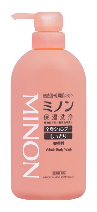 第一三共ヘルスケアの「ミノン全身シャンプーしっとりタイプ」