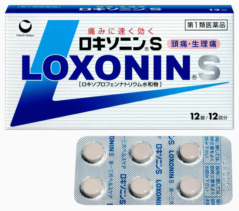 第一三共ヘルスケアの「ロキソニンS」