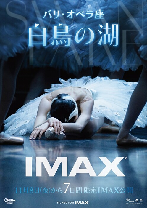 「パリ・オペラ座『白鳥の湖』IMAX」ビジュアル