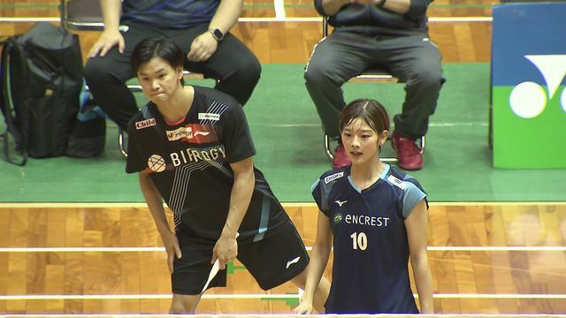 新ペアでの初陣に臨んだ渡辺勇大選手・田口真彩選手