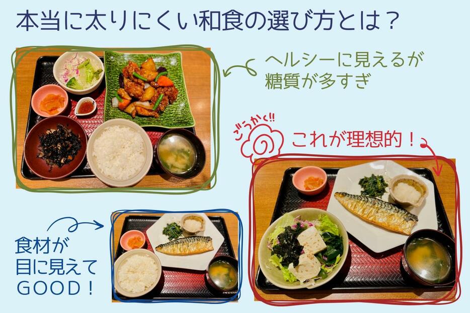 本当に太りにくい和食の選び方とは？