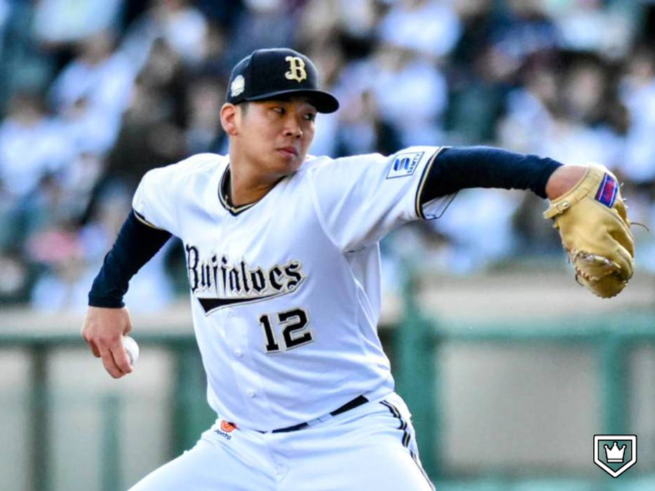 オリックスの山下舜平大［写真＝北野正樹］