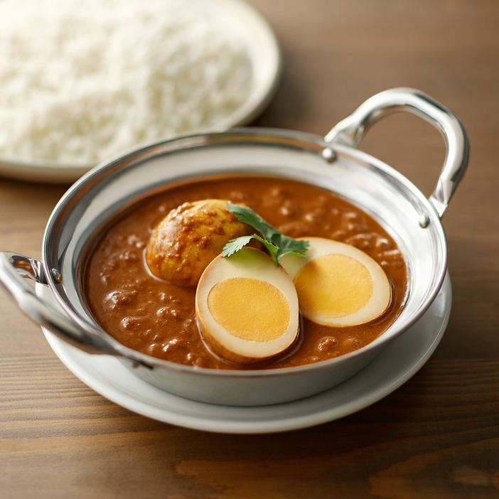 無印良品 「素材を生かしたカレー 北インドのたまごカレー」（490円）