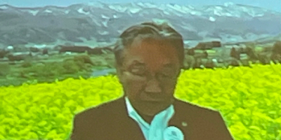 長野県飯山市 江沢岸生市長