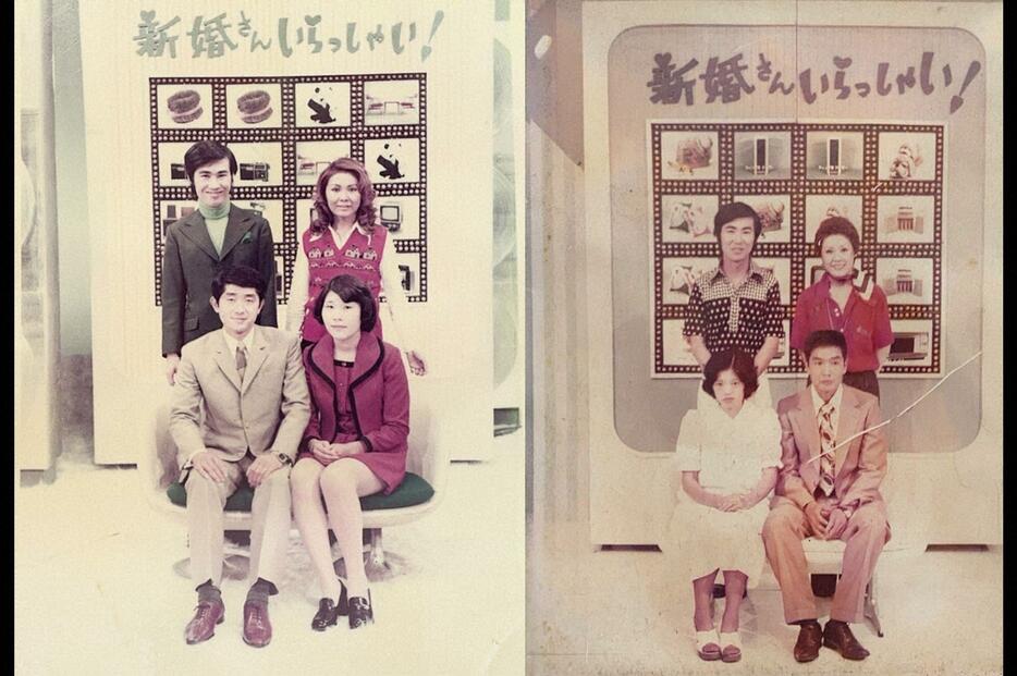 9月29日放送の「新婚さんいらっしゃい！」に登場する「50年前の新婚さん」（C）ABCテレビ