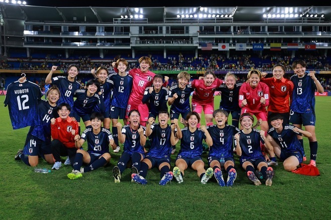 ２大会ぶりのW杯制覇を目ざすヤングなでしこ。(C)Getty Images