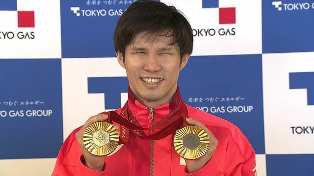 50m自由形・100mバタフライの2冠を達成した木村敬一選手