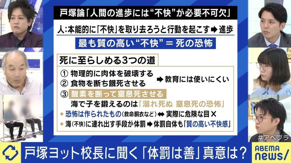 戸塚論「人間の進歩には“不快”が必要不可欠」