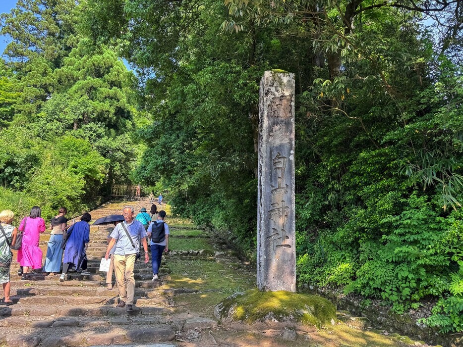 ▲ 平泉寺白山神社