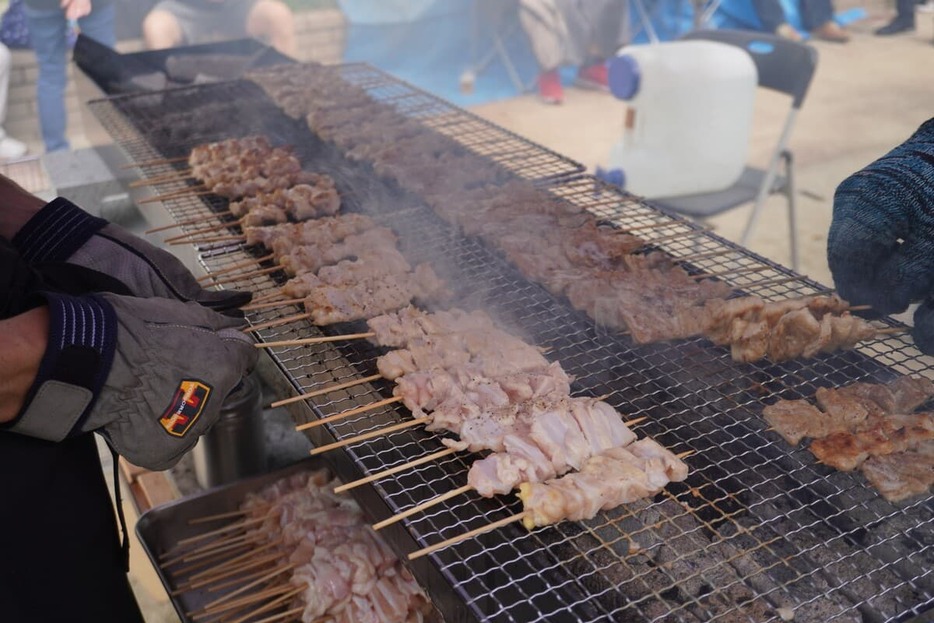 目の前で調理するライブ感もフェスタの魅力