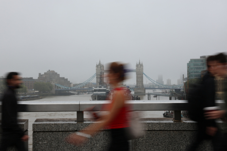 ９月２０日、  市場調査会社ＧｆＫが２０日発表した９月の英消費者信頼感指数はマイナス２０と、６カ月ぶりの低水準となった。ロンドンで６日撮影（２０２４年　ロイター/Mina Kim）