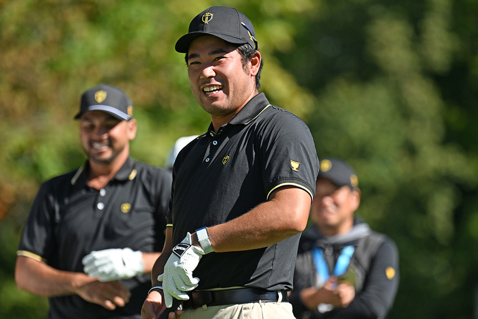 世界選抜の松山英樹はカナダに米国選抜を迎える(Keyur Khamar/PGA TOUR via Getty Images)