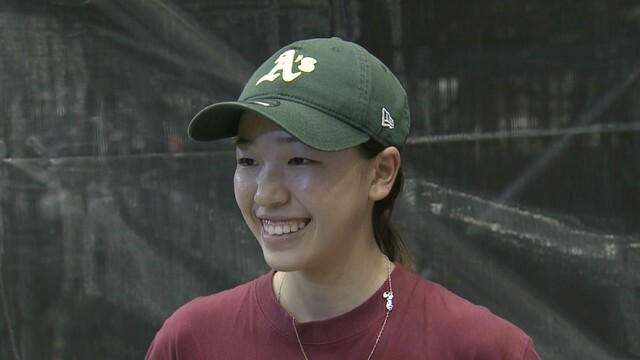 スケートボード女子ストリートの吉沢恋選手