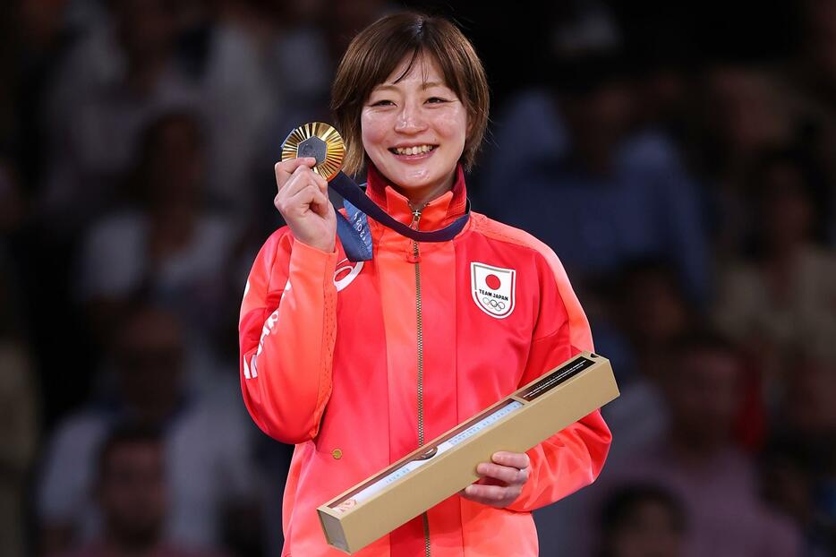 柔道の角田が4年後のロス五輪について言及した(C)Getty Images