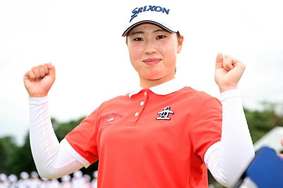 日本女子オープンで優勝した竹田麗央【写真：Getty Images】