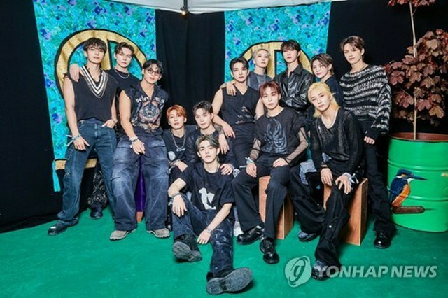 SEVENTEEN（プレディスエンターテインメント提供）＝（聯合ニュース）≪転載・転用禁止≫