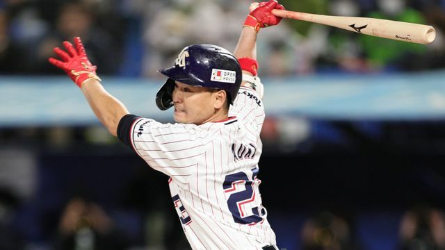 ヤクルト・青木宣親選手(写真：時事)